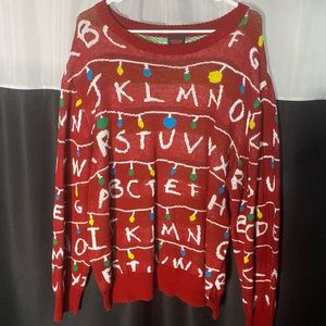 Stranger Things Christmas Sweater
